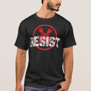 Camiseta Resiste à comida de aniversários personalizada