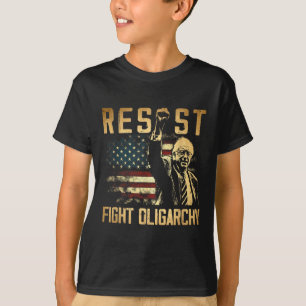 Camiseta Resiste Bernie Sanders A Lutar Contra O Projeto De
