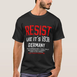 Camiseta Resiste Como Se A Alemanha Rejeitasse O Projeto Fa