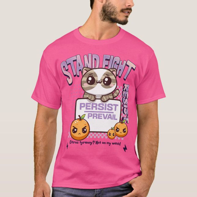 Camiseta Resiste Orange Tyanny (Frente)