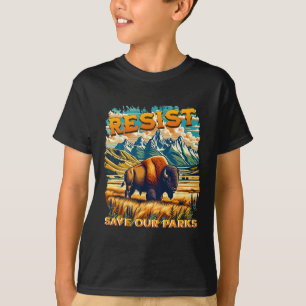 Camiseta Resiste Salve Nossos Parques Alt Estados Unidos Bi