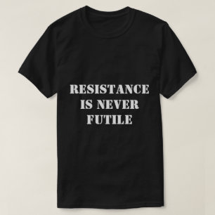 Camiseta resistência