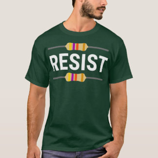 Camiseta Resistência a Engenheiro Engraçado de Resistência