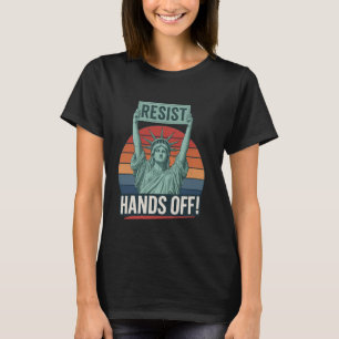 Camiseta Resistência à Estátua da Liberdade Mãos do Porto