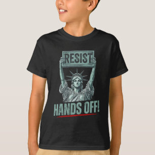 Camiseta Resistência À Estátua Da Resistência Da Liberdade