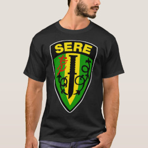 Camiseta Resistência à Evasão de Sobrevivência e SER de Fug