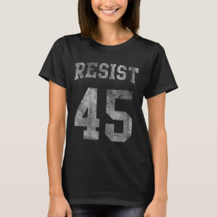 Camiseta Resistência à Impeach 45 Anti-Trump