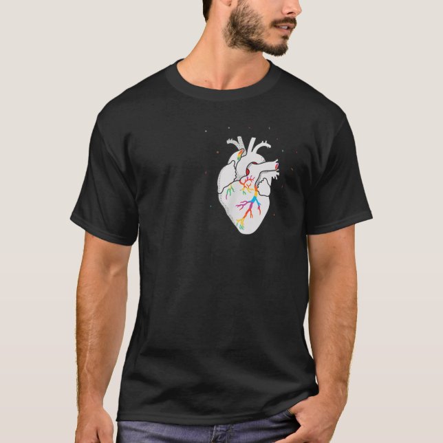 Camiseta Resistência à lésbica do Gay Heartbeat (Frente)