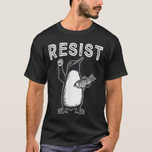 Camiseta Resistência a Pinguim - Protesto Político
