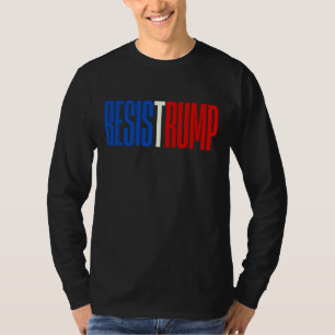Camiseta Resistência a Trump - declaração política