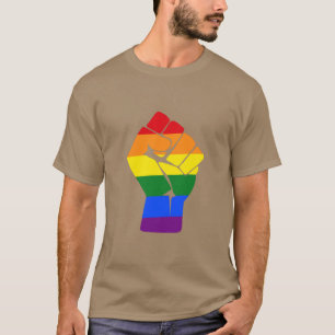 Camiseta #Resistência ao Arco-Íris LGBT Aumentou Protesto