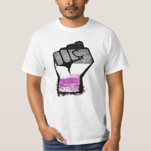 Camiseta Resistência Asexual ao Protesto