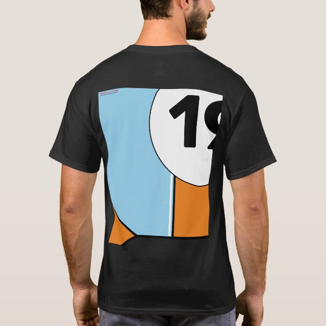 Camiseta Resistência de Le Mans que compete o t-shirt (Verso)