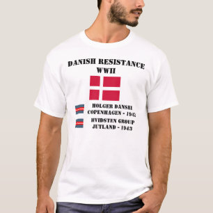 Camiseta Resistência dinamarquesa (duas unidades)