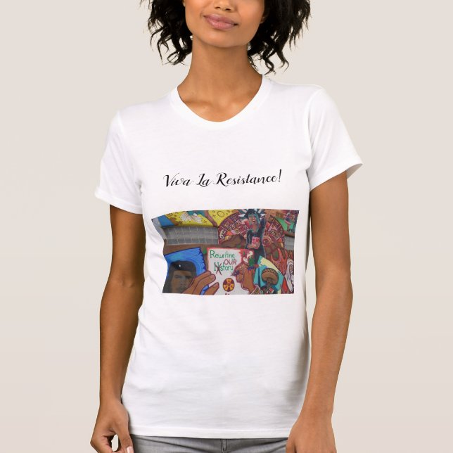 Camiseta Resistência do La de Viva! (Frente)