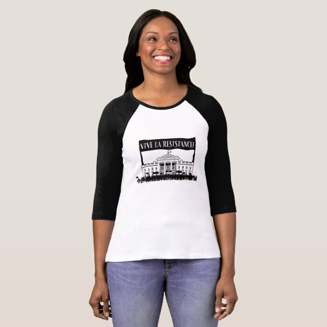 Camiseta Resistência do La de Vive! (Frente Completa)