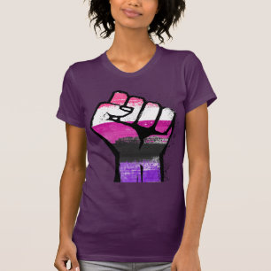 Camiseta Resistência do Orgulho Genderfluido