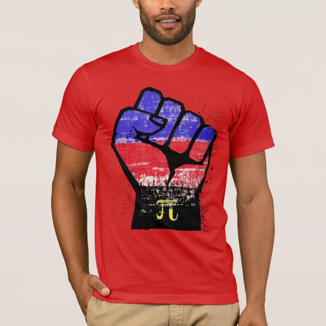 Camiseta Resistência do Orgulho Poli (Frente)