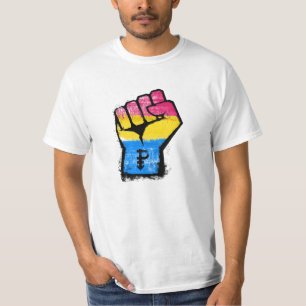 Camiseta Resistência do Protesto Pansexual