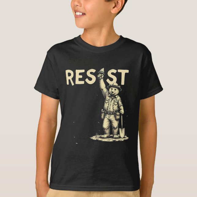 Camiseta Resistência do Urso 1 (Frente)