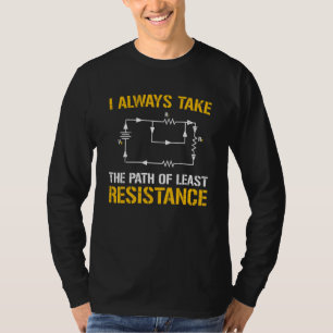Camiseta Resistência Elétrica Ao Engenheiro Para Um Artesan