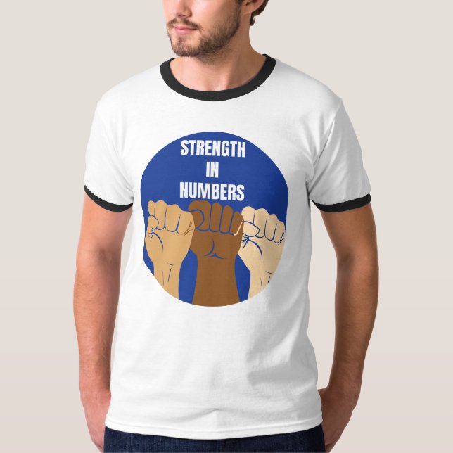 Camiseta Resistência Em Números (Frente)
