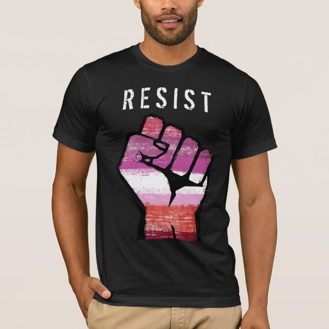 Camiseta Resistência Lésbica (Frente)