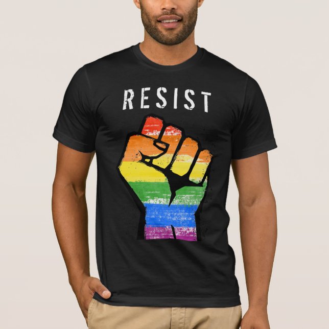 Camiseta Resistência LGBT (Frente)