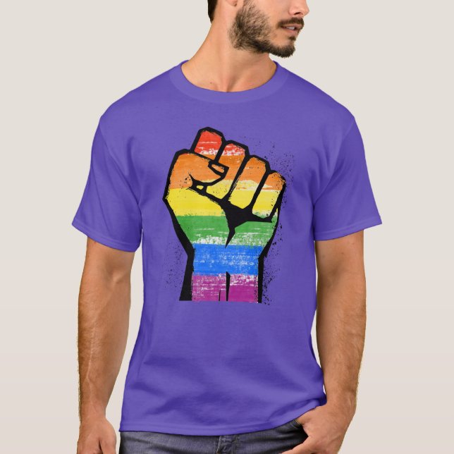 Camiseta Resistência LGBT (Frente)