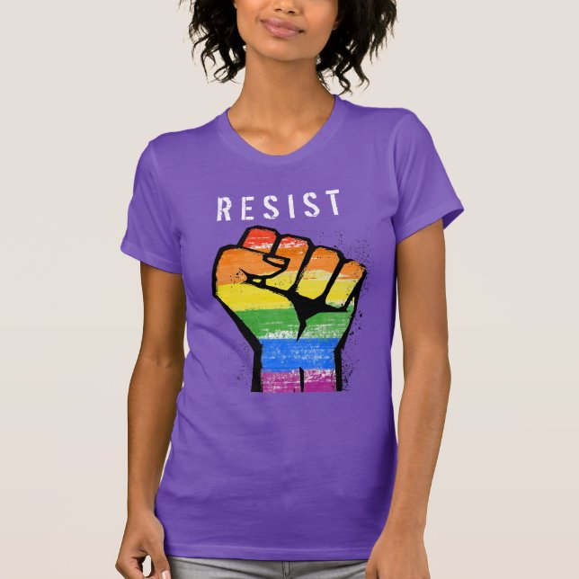 Camiseta Resistência LGBT (Frente)