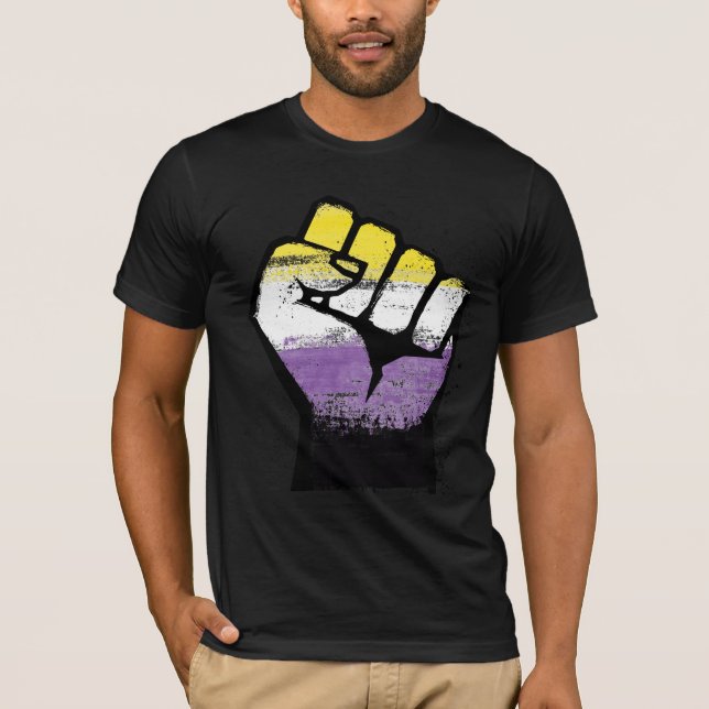Camiseta Resistência Não Binária (Frente)