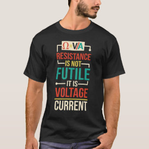 Camiseta Resistência Não É Elétrica Fútil 2