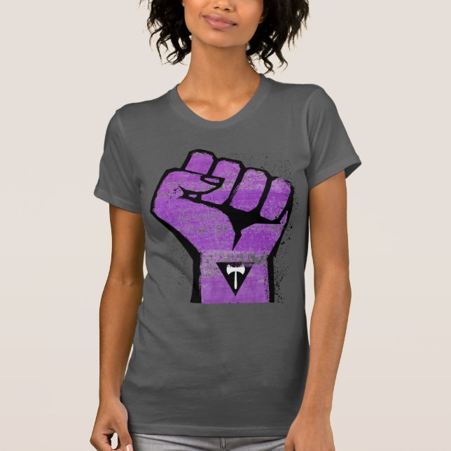 Camiseta Resistência Orgulho Lésbico (Frente)