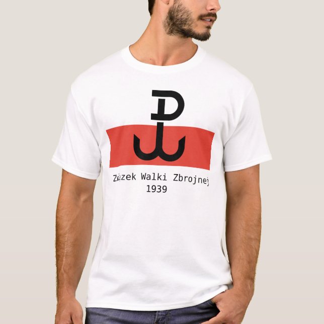 Camiseta Resistência polonesa (WWII adiantados) (Frente)