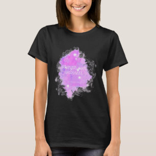 Camiseta Resistência sobre a fraqueza Galáxia - Consciência