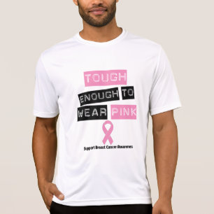 Camiseta Resistente bastante para vestir o cancro da mama