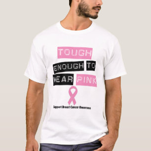 Camiseta Resistente bastante para vestir o cancro da mama