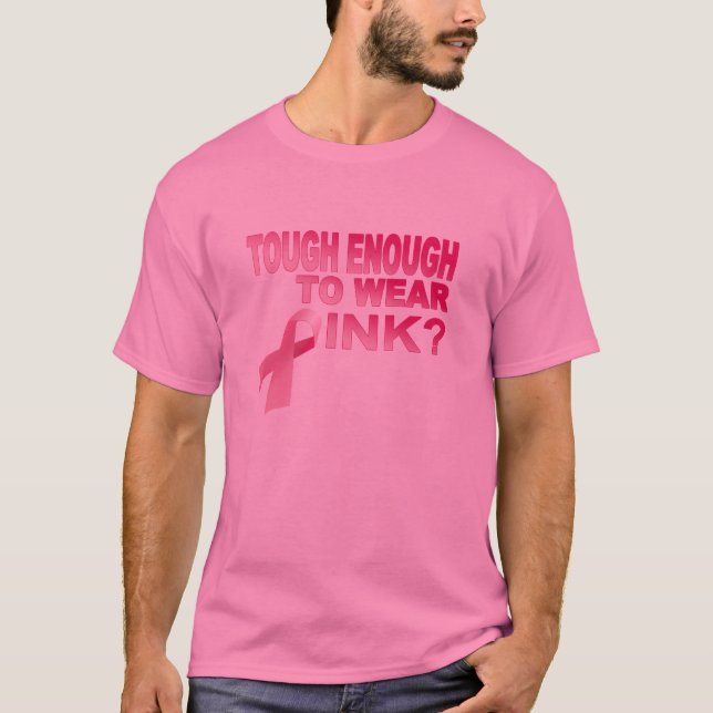 Camiseta Resistente bastante para vestir o rosa? (Frente)