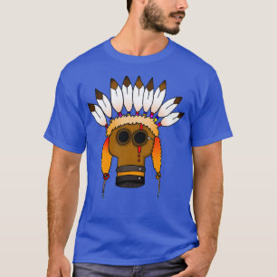 Camiseta resistimento nativo americano