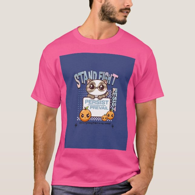 Camiseta Resistir a Continuar a Prevalecer (Frente)