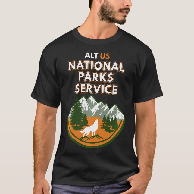 Camiseta Resistir - Alt Us National Parks Service (Frente)