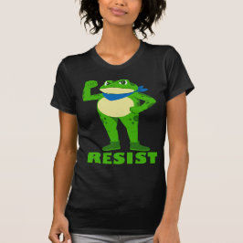 Camiseta Resistir ao Sapo Firme