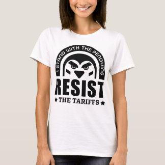 Camiseta Resistir Às Tarifas Penguin