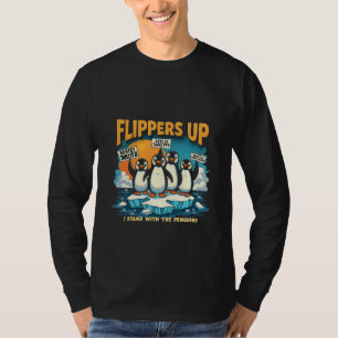 Camiseta Resistir Eu Fico Com Pinguins