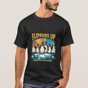 Camiseta Resistir Eu Fico Com Pinguins