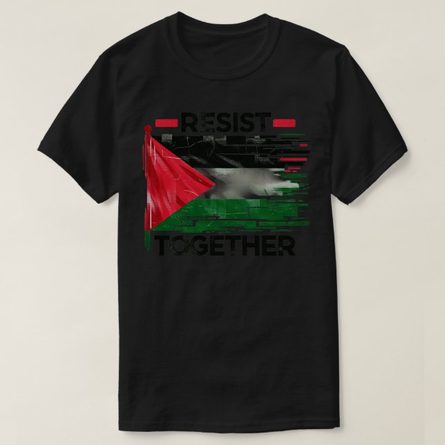 Camiseta Resistir Juntos (Frente do Design)