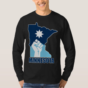 Camiseta Resistir Punho Erguido Minnesota
