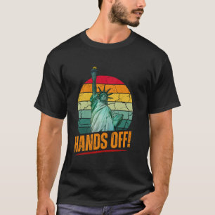 Camiseta Resistir Resistência Estátua da Liberdade Mãos For