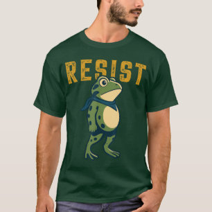 Camiseta Resistir Sapo Portland Protesto Sapo Ativ