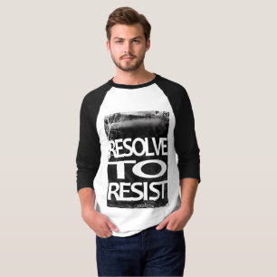 CAMISETA RESOLUÇÃO A RESISTIR, HOMENS